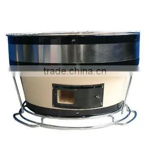 Japanese Barbecue Clay Ceramic Stove Charcoal Mini Table Grill Best Gift for Christmas thumbnail-1