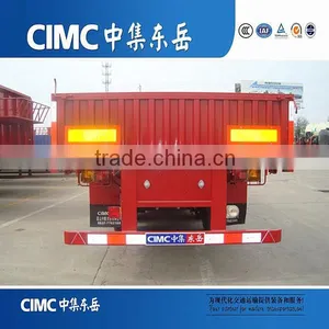 CIMC 3 Axles 60 Ton Stake Cargo Side Wall Semi Trailer, Side Wall Semi Trailer thumbnail-6
