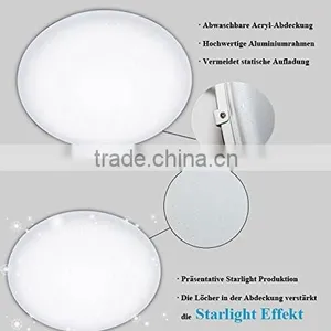 TIWIN 22W Warm White Star Effect Surface Mounted Acrylic in White Sky Star Ceiling Light thumbnail-5