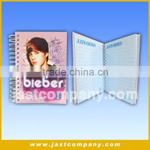 Justin Bieber Notebook Printing, Music And Light Recycled Note thumbnail-1