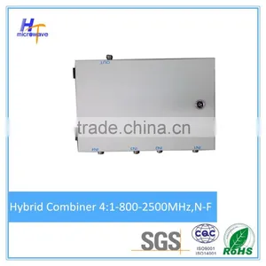 Wideband rf Combiner 4 in 1 Out Passive Hybrid Coupler 800-2500MHz n Female thumbnail-2