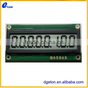 8X1 DIGITs SEGMENT TN LCD Module thumbnail-1