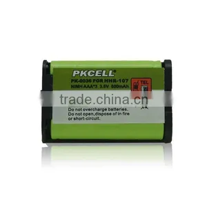 PKCELL HHR-P107 3*AAA 650mAh 3.6V NiMH Cordless Phone Battery thumbnail-1