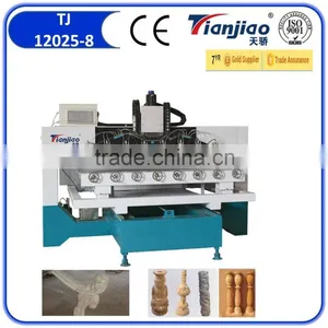 Jinan Multi Heads 4 Axis Cnc Machine Cnc Router Diy Parts 4 Axis Cnc Milling Machine thumbnail-1