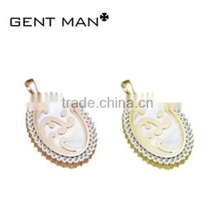 Simple Gold Pendant Design Water Drop Shaped Beautiful Gold Pendants Necklace thumbnail-3