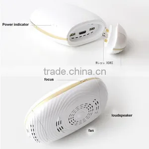 HOT SALE 1080P SUPPORTED 3D Mini Video Projector for Smart Phone thumbnail-2