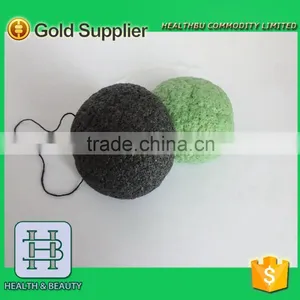 100% Natural Konjac Sponge Charcoal Bamboo thumbnail-1