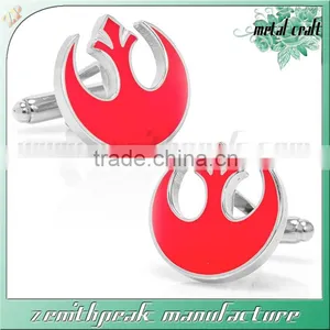 2016 Custom Made Cheap Metal Cufflinks, Fashion Cufflinks for Gift, Cufflinks With Your Logo thumbnail-1