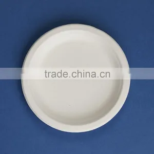 PL-07 7 Inch Disposable White Paper Plate Quality Choice thumbnail-3