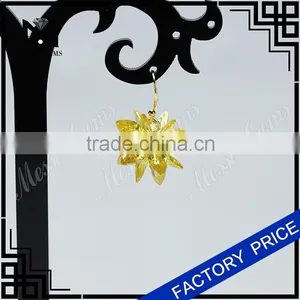 Yellow cz Earrings Marquise Stones Simple Women Earrings in Silver thumbnail-4