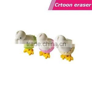 3D Chicks Born Cute and Eraser for Kids/rubber 3d Animal Erasers thumbnail-1