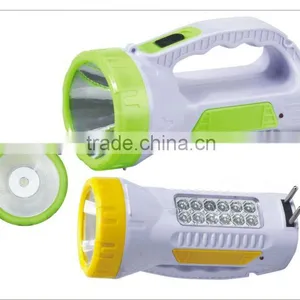 JA-1958 1W Led Torch Flashlight With 12led Side Light thumbnail-1