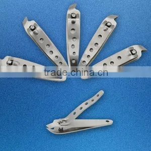 Factory Direct Sale Stainless Steel Nail Clippers Three Holes File With Nail Clippers thumbnail-6