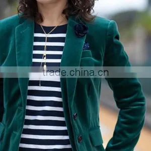 Fashion Valvet Blazer for Women / Valvet Jacket thumbnail-1