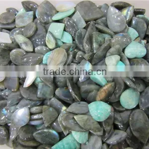 Natural Healing Rock Rough Labradorite Pyramid Cut Stone thumbnail-5