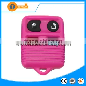 High Quality With Pink Color 4 Button Remote Key Shell Without Blade no Logo for Ford Transit Fusion Ranger thumbnail-1