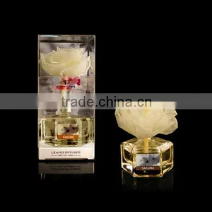 Air Pleasure 60ml Leaves Flower Glass Bottle Aromatherapy thumbnail-1