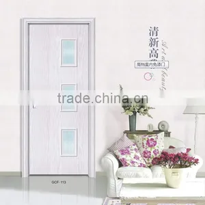2016 Hot Selling Glass Pvc Wooden Door thumbnail-1