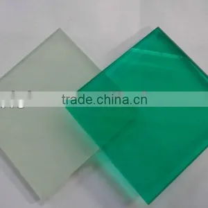 Green Tinted Laminated Glass With 2 Interlayers thumbnail-1