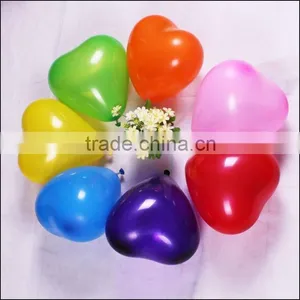 12 Inch Standard Color Heart Shape Latex Balloon of Party Supplies thumbnail-3