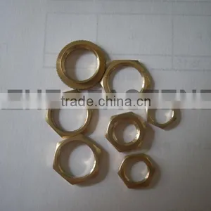 Customized Thin Brass Hex Nuts thumbnail-1