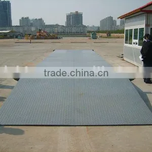 Steel Stracture Electronic Vehicle Weighbridge With Printer/Hot Sell Export Movable Truck Scale/100 Ton Weightbridge thumbnail-1