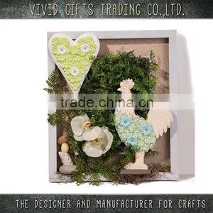 Ceramic Different Animals With Leaf in Hourse Wall Hanging thumbnail-1