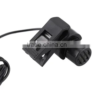 Mini Portable Clip-on Lapel Lavalier Hands-free 3.5mm External Screw Lock Jack Microphone Mic for Computer PC Laptop Loudspeaker thumbnail-2