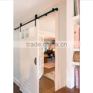 Top Quality Steel Material Sliding Barn Door Hardware for Wooden Door thumbnail-4
