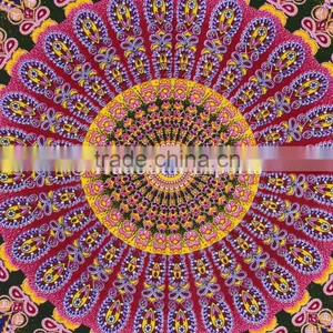 Gypsy Mandala Ethnic Boho Wall Hanging Hippie Cotton Tapestry thumbnail-4