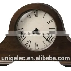 MDF Wood Mantle Table Clock for Decor thumbnail-1
