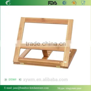 DT005 Trademark Innovations Bamboo Cookbook Holder and Rack thumbnail-4
