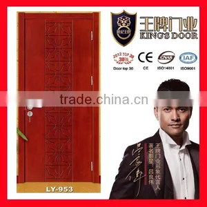 Swing Open Style Solid Wooden Paint Doors thumbnail-1