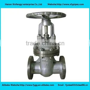 ANSI Standard 150lbs 300lbs 600lbs 1 1/2"-24" WCB Gate Valve thumbnail-1