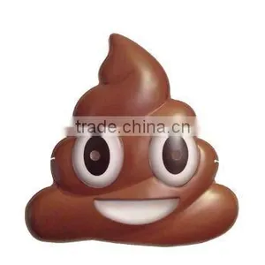 Funny Whatsapp Poop Mask ,PVC Cosplay Mask thumbnail-1
