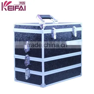 Professional Hardshell Exquisite Workmanship Hair Stylist Tool Case With Drawers thumbnail-1