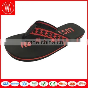 Hot Selling Woven Fabric Strap Flip Flops thumbnail-1