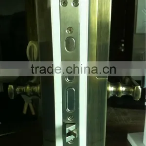 Slide Cover Bronze Fingerprint Door Security Lock thumbnail-4