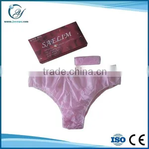 Multicolor Female Women Disposable Nonwoven Briefs For Spa thumbnail-1