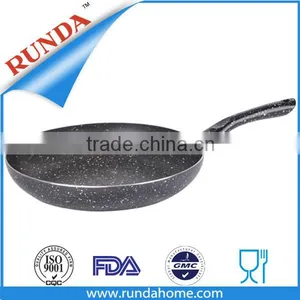 12" Auminum Non-stick Fry Pan With Inner Mable Coating thumbnail-1