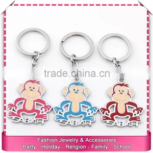 New Custom Keychain, Monkey Keychains With Logo thumbnail-1