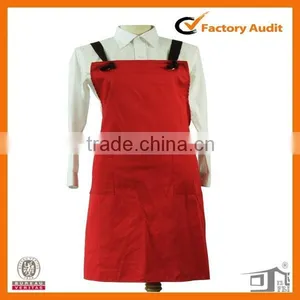 Polycotton Red Waist Apron thumbnail-1