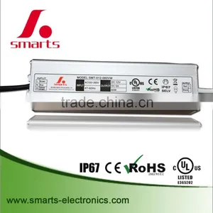 12v 100w Waterproof Led Power Supply IP67 for Led Strip / Display thumbnail-3