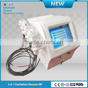 Top Sale 5 IN 1 Portable Home Use Liposuction Cavitation Machine With CE (5 Handles) thumbnail-1