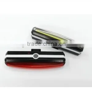 USB Rechargeable Led Bike Bicycle Laser Beam Rear Tail Light Strobe Light Lamp On Bike thumbnail-2