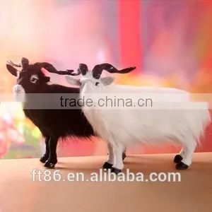 Outdoor Chinese Zodiac Fake for Sale Artificial Goats thumbnail-1