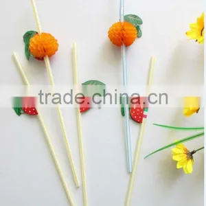 Plastic Straw (with Orange) thumbnail-1