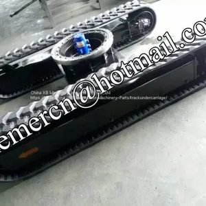 Rubber Crawler Undercarriage Rubber Track Undercarriage With Extension Function thumbnail-4