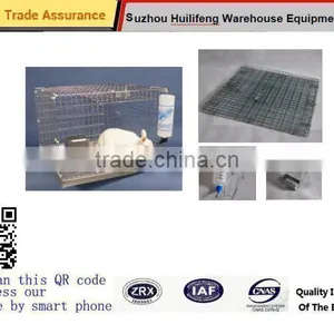 Rabbit Hutch Ferret House Guinea Pig Cage Pet Carrier Small Animal Crate thumbnail-1