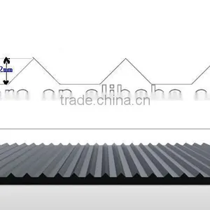 Fine Ribbed Rubber/corrugated Rubber/balck Grey Anti-slip Rubber Mats 3mm thumbnail-1